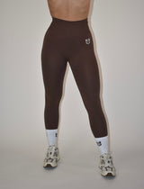 Active Leggings Chocolate Brown