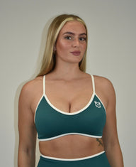 Motion Emerald Green Sports Bra