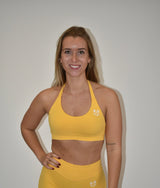 Pulse Yellow Sports Bra