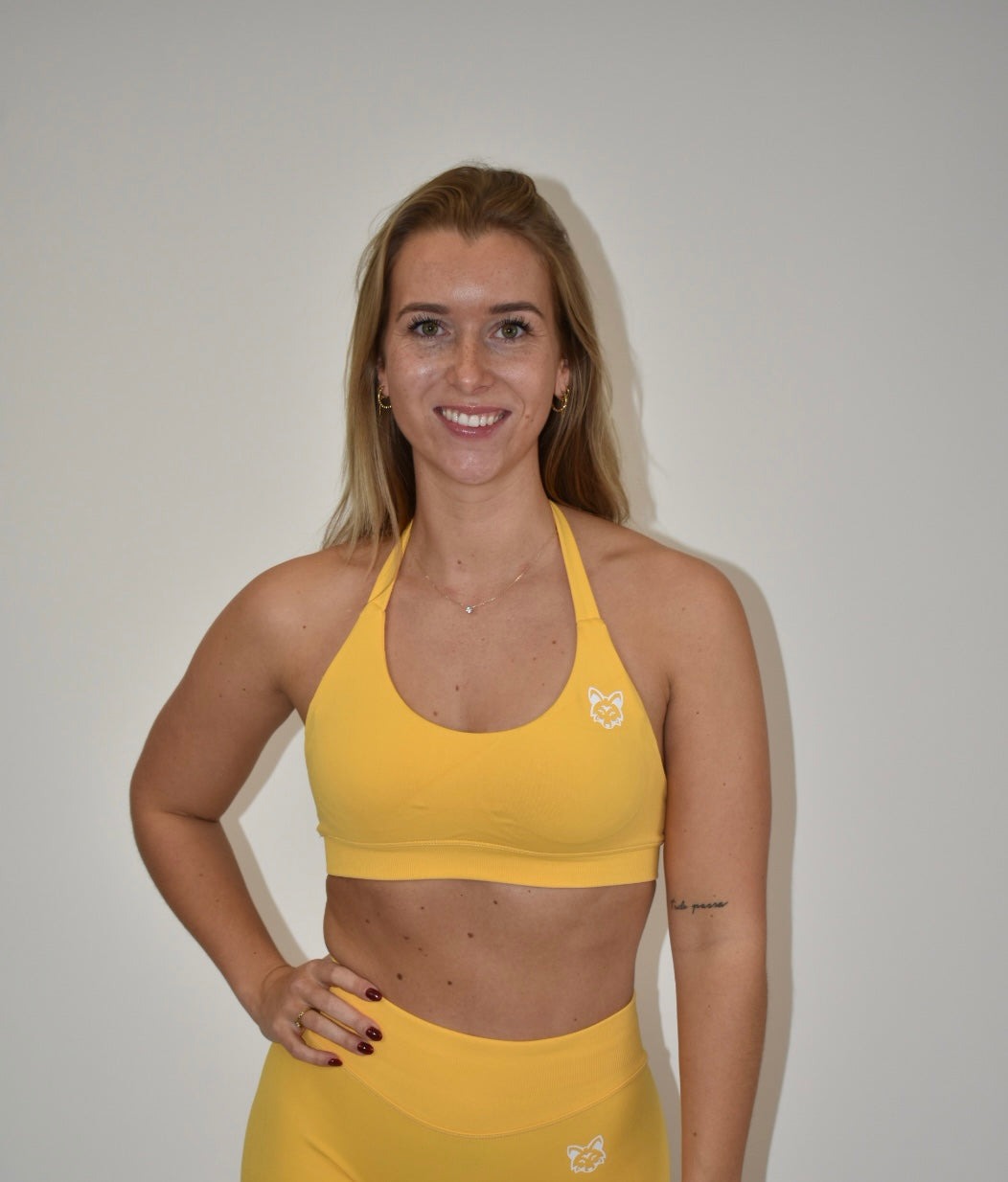 Pulse Yellow Sports Bra