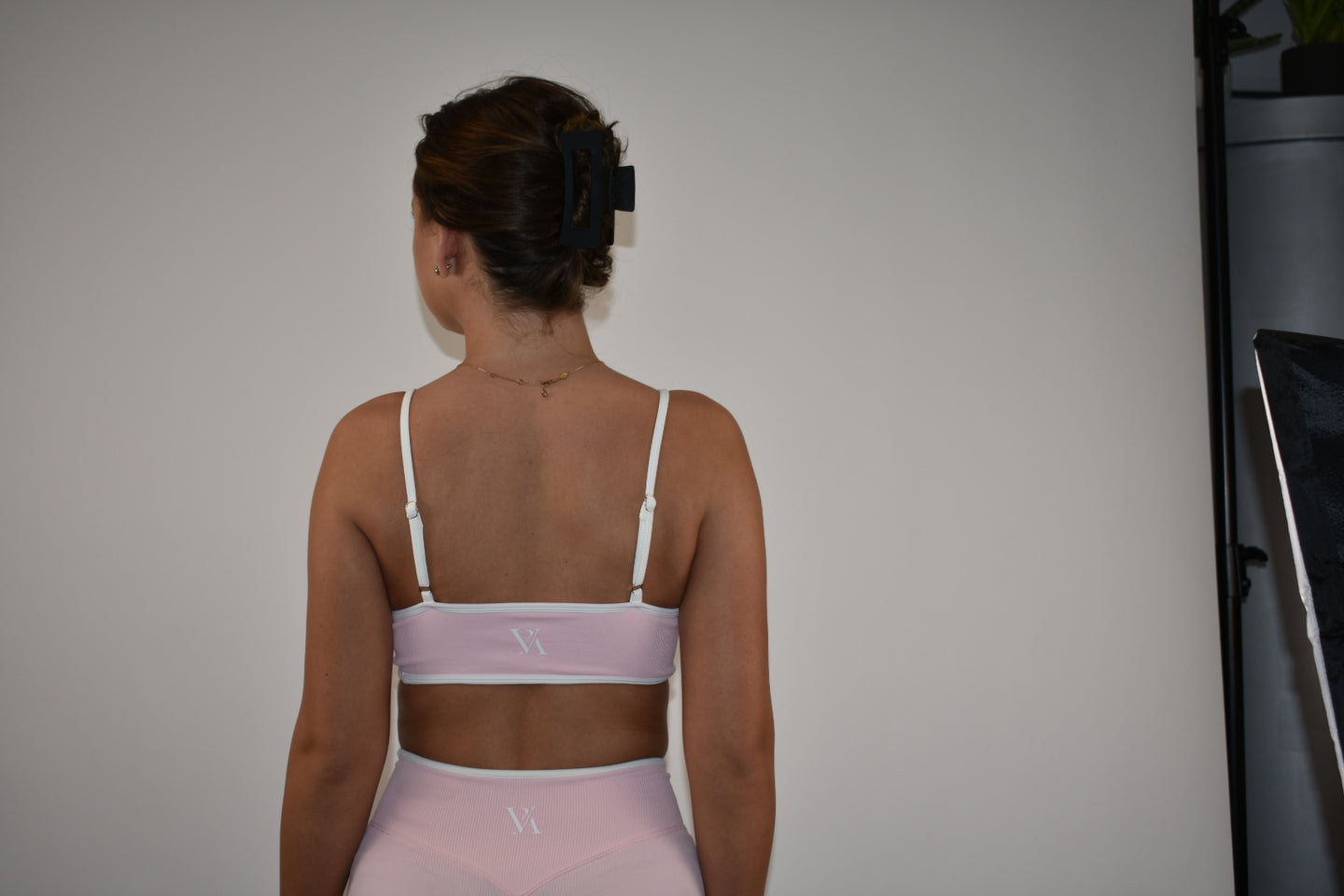 Motion Pastel Pink Sports Bra