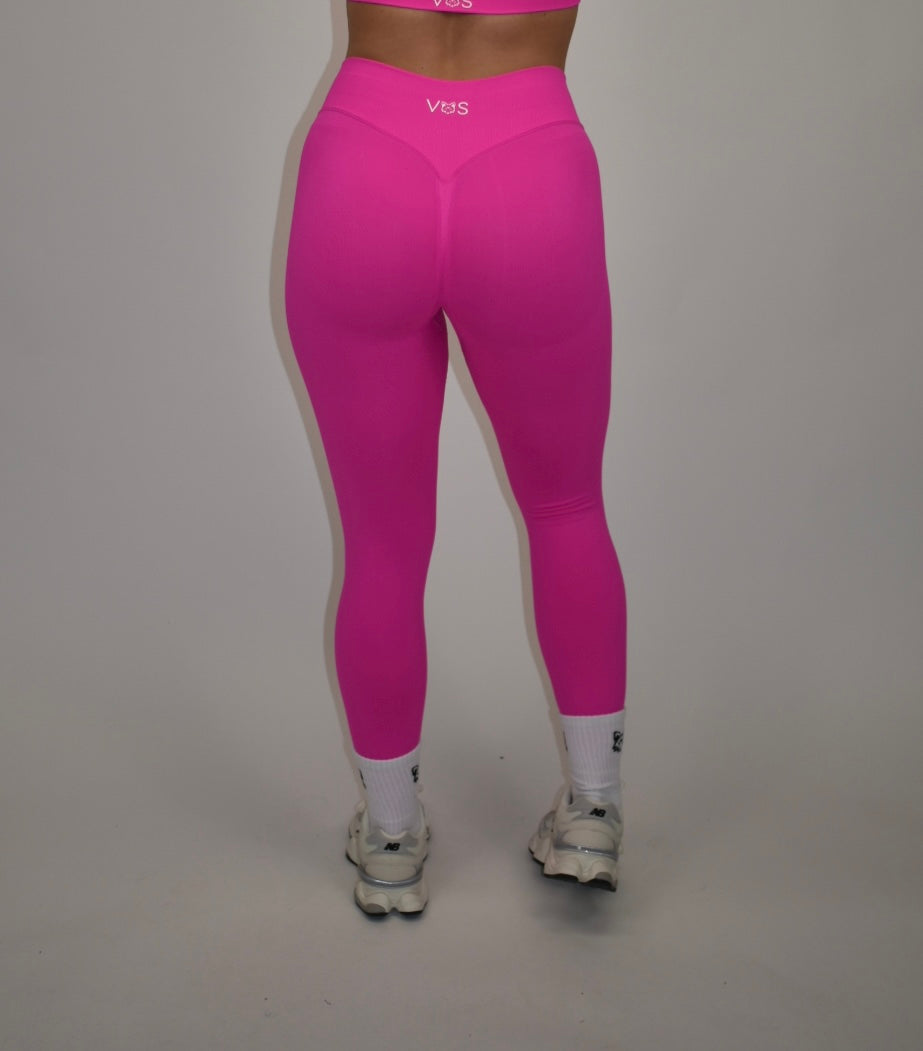 Pulse Neon Pink Leggings