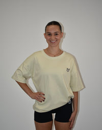 Beige Bubble Oversized T-shirt