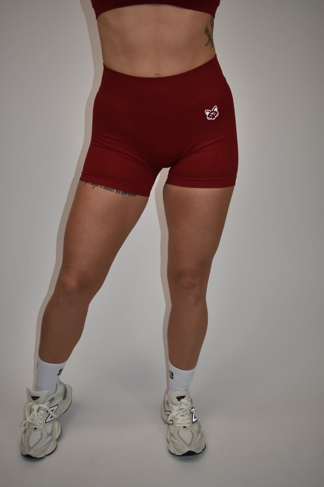 Bordeaux red Pulse shorts