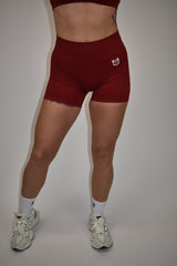 Bordeaux red Pulse shorts