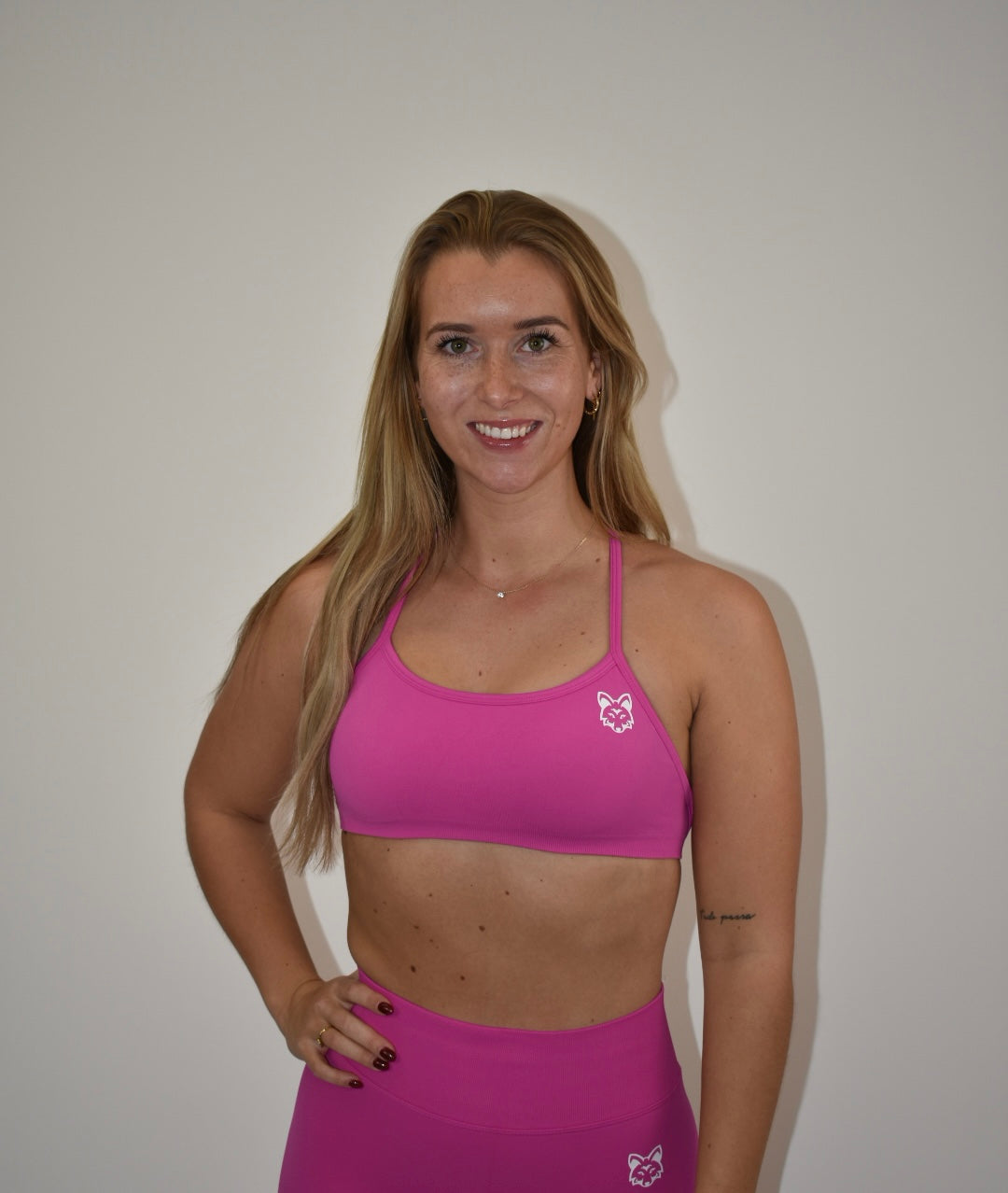 Active Barbie Pink Sports Bra