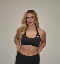Pulse Carbon Grey Sports Bra