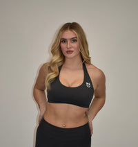 Pulse Carbon Grey Sports Bra