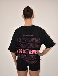 Black Bubble Oversized T-shirt