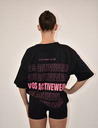 Black Bubble Oversized T-shirt