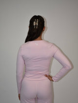 Reform Marshmallow Long Sleeve top