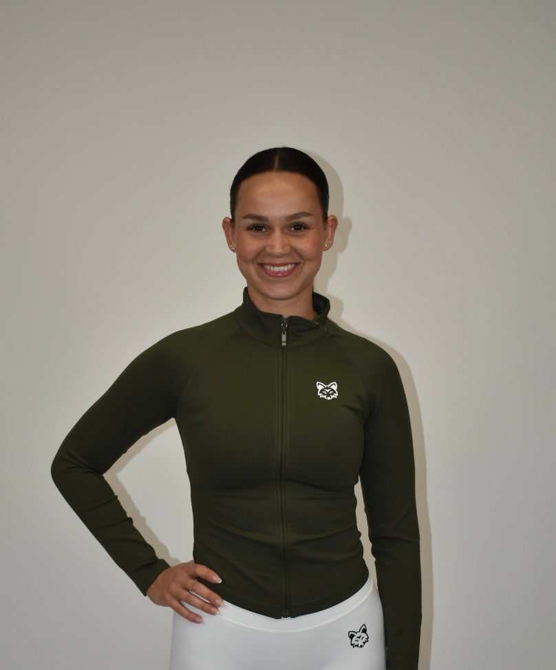 LIMITED EDITION Pulse Green Zip Jacket