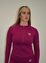 Pulse Berry Zip Jacket