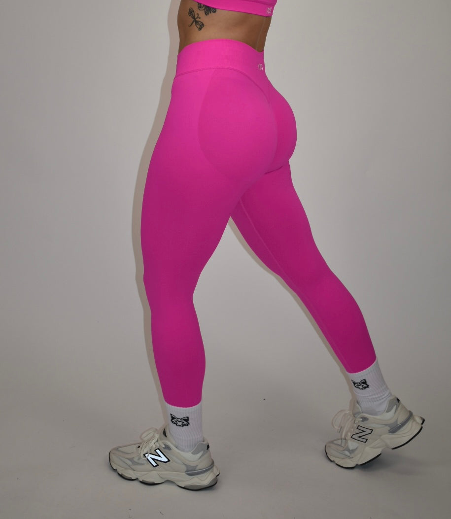 Pulse Neon Pink Leggings