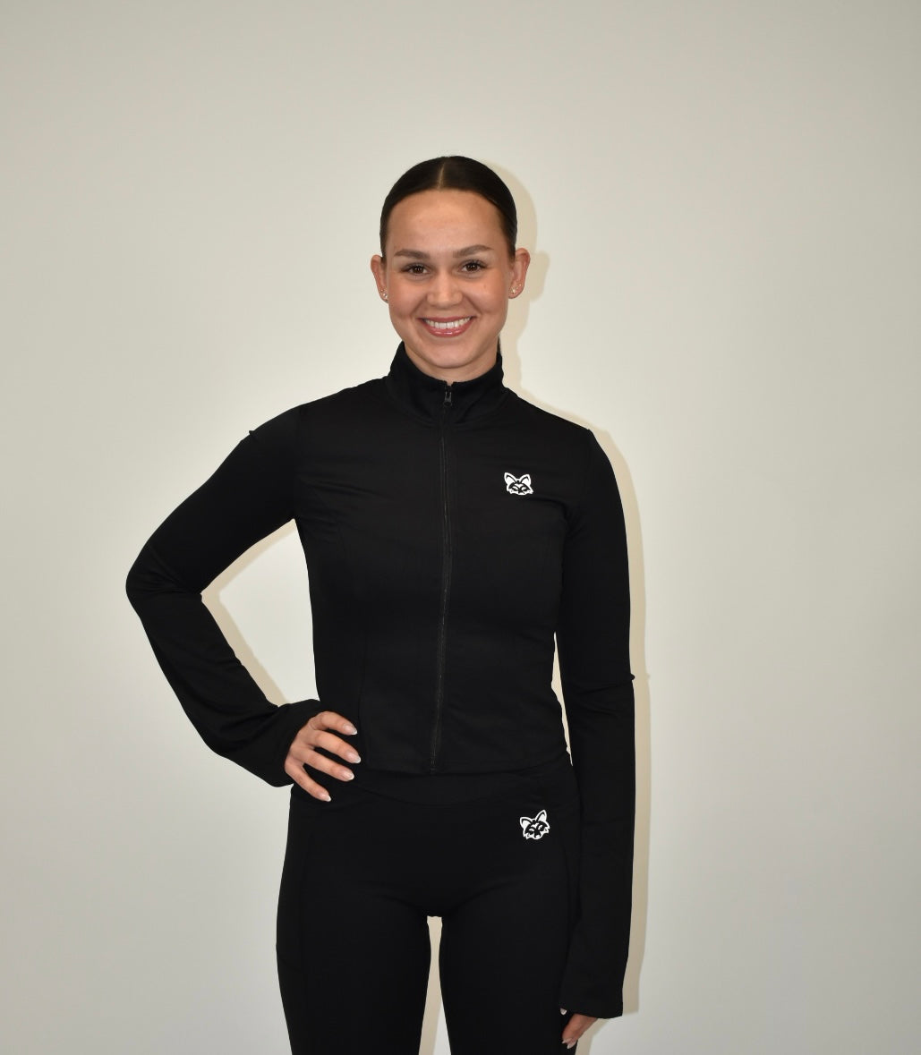 Align Black Flared Jacket