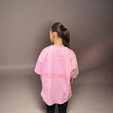 Pink Bubble Oversized T-shirt