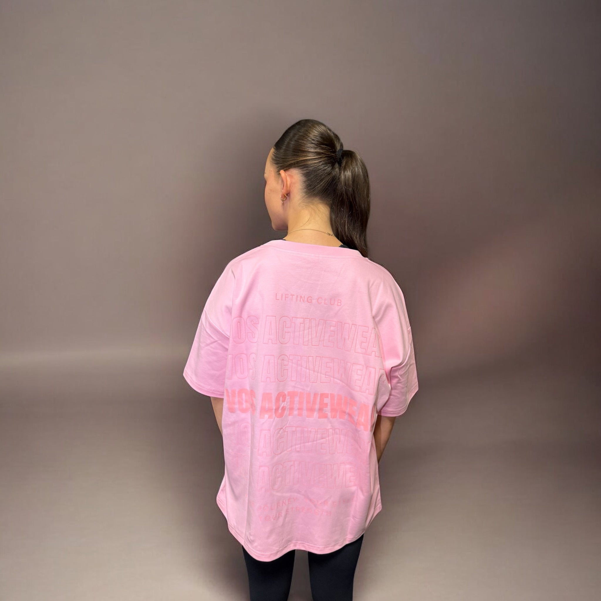 Pink Bubble Oversized T-shirt