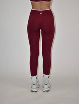 Motion Wine Red Leggings