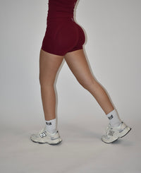 Motion Wine Red Shorts