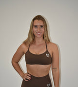 Active Sports Bra Chocolate Brown