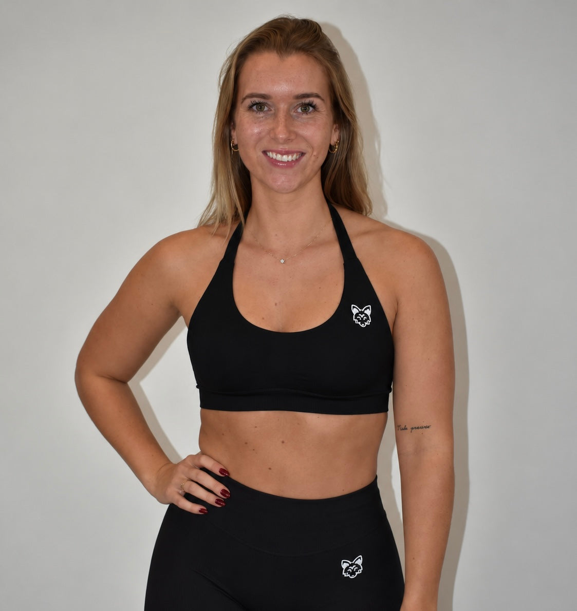 Pulse Black sports bra