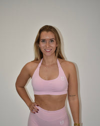 Blush Pulse sports bra