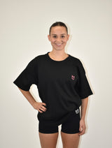 Black Bubble Oversized T-shirt