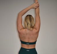Pulse Forest Green Sports Bra