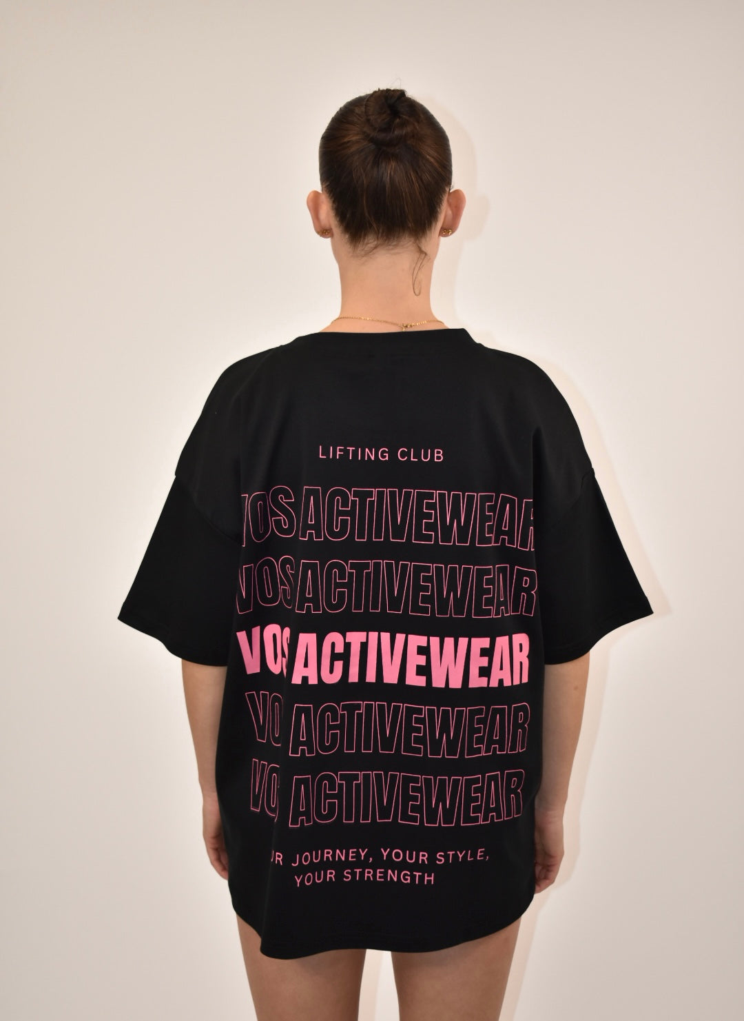 Black Bubble Oversized T-shirt