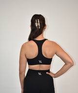 Reform Black Sports Bra