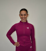 Pulse Berry Zip Jacket