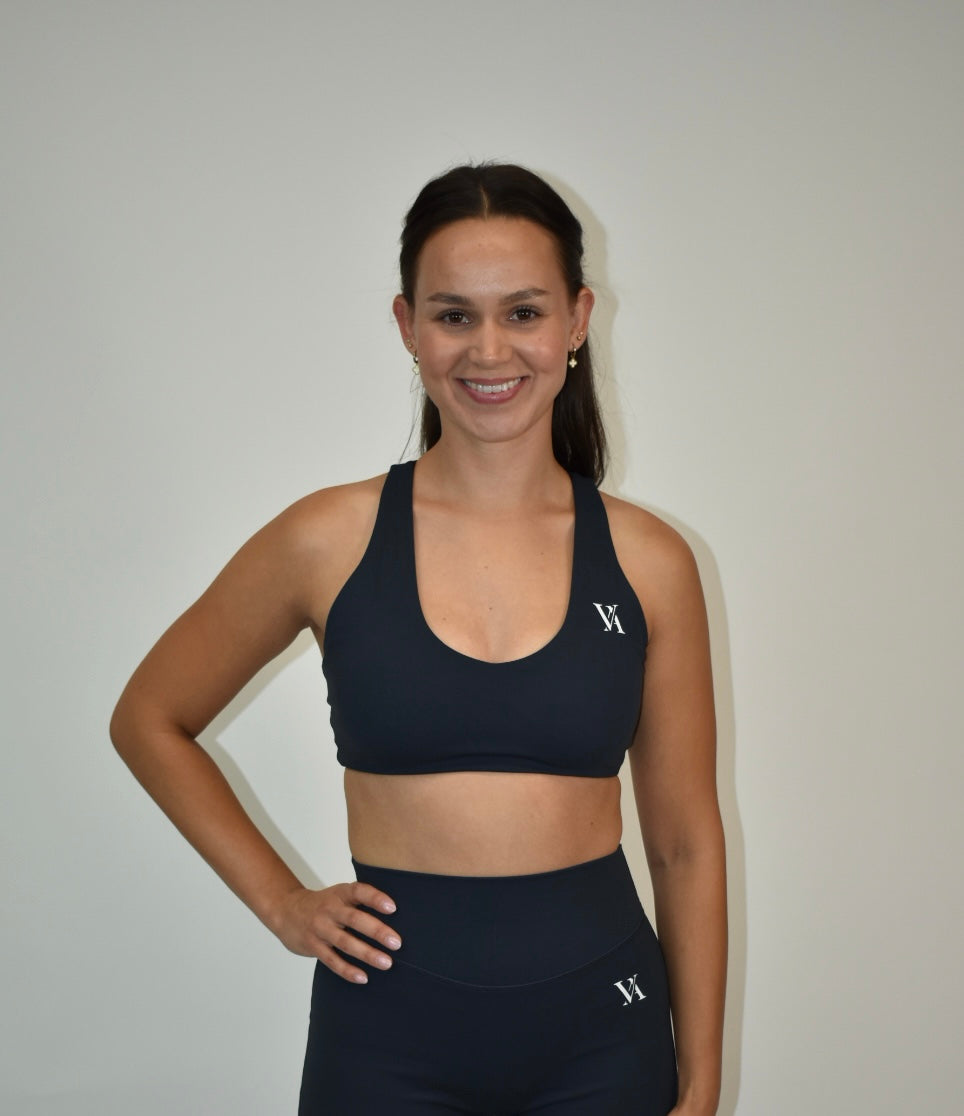 Reform Navy Sports Bra