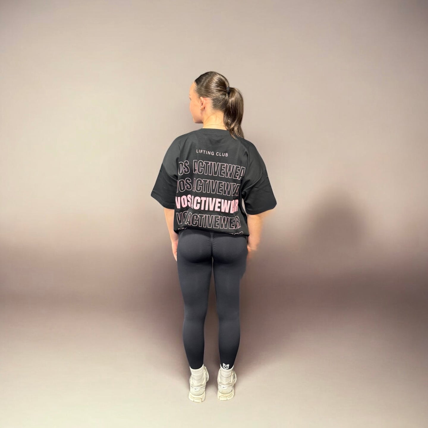 Black Bubble Oversized T-shirt