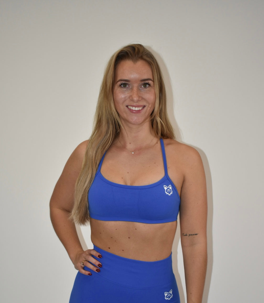Active Sports Bra Azure Blue
