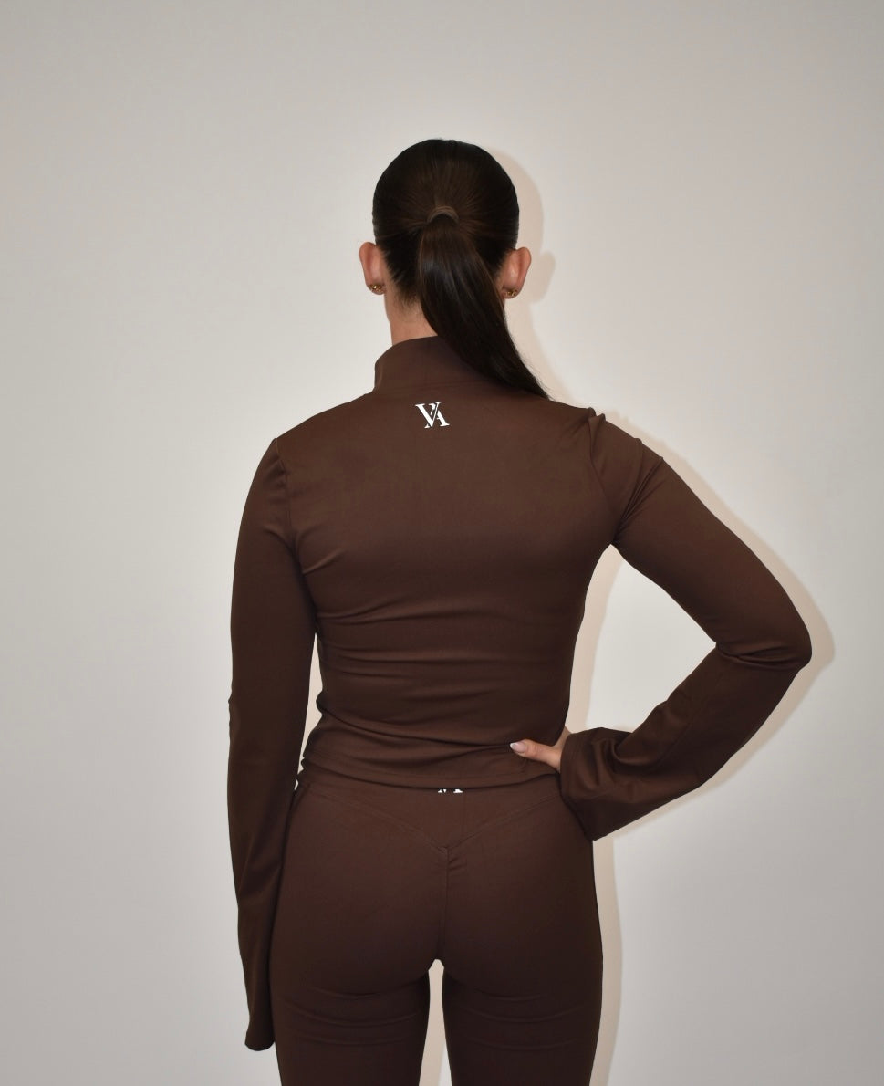 Align Brown Flared Jacket