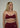 Motion Wine Red Sports Bra