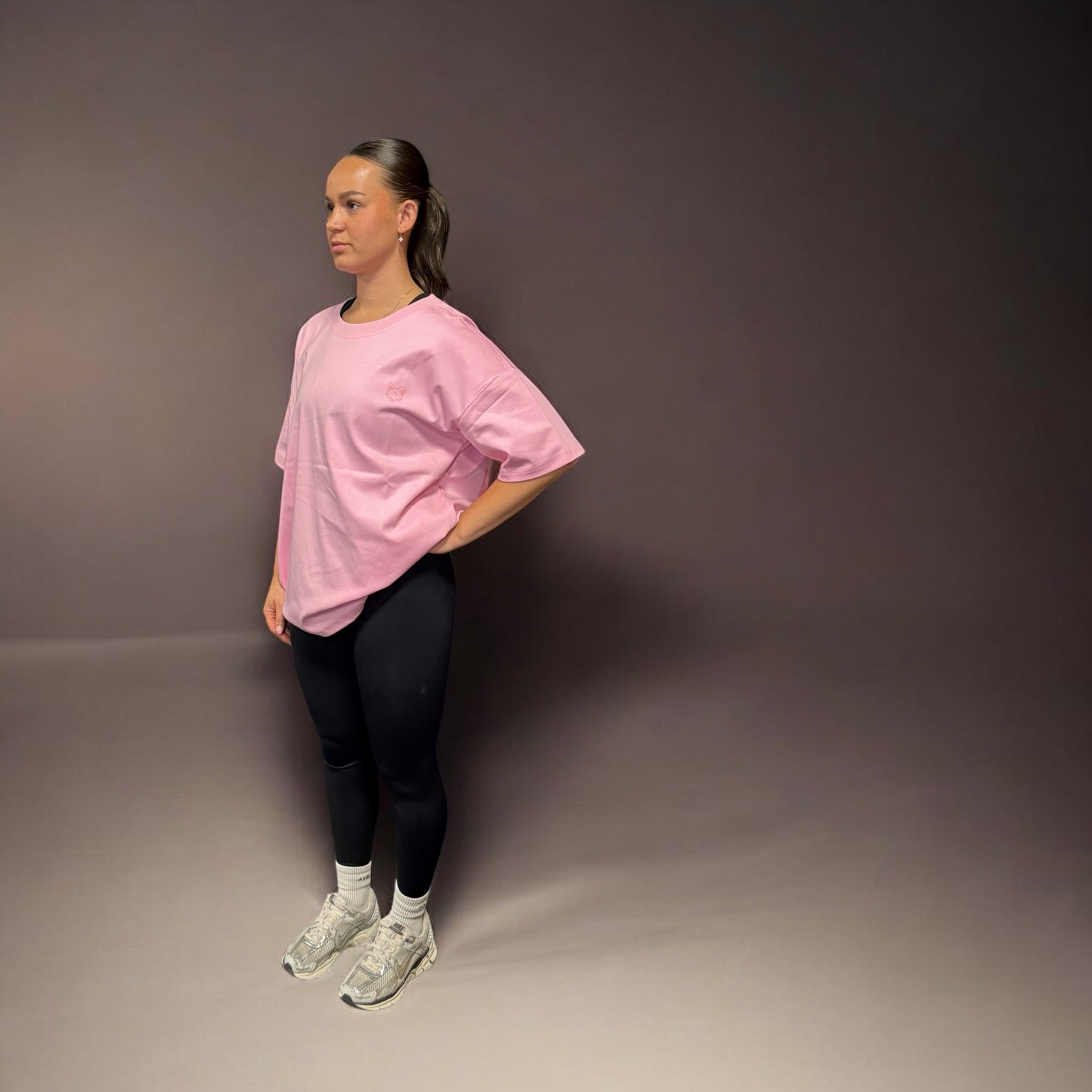Pink Bubble Oversized T-shirt