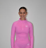 Pulse Electric Pink 1/4 Zip