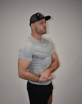 Apex Grey Short Sleeved Compression Shirt