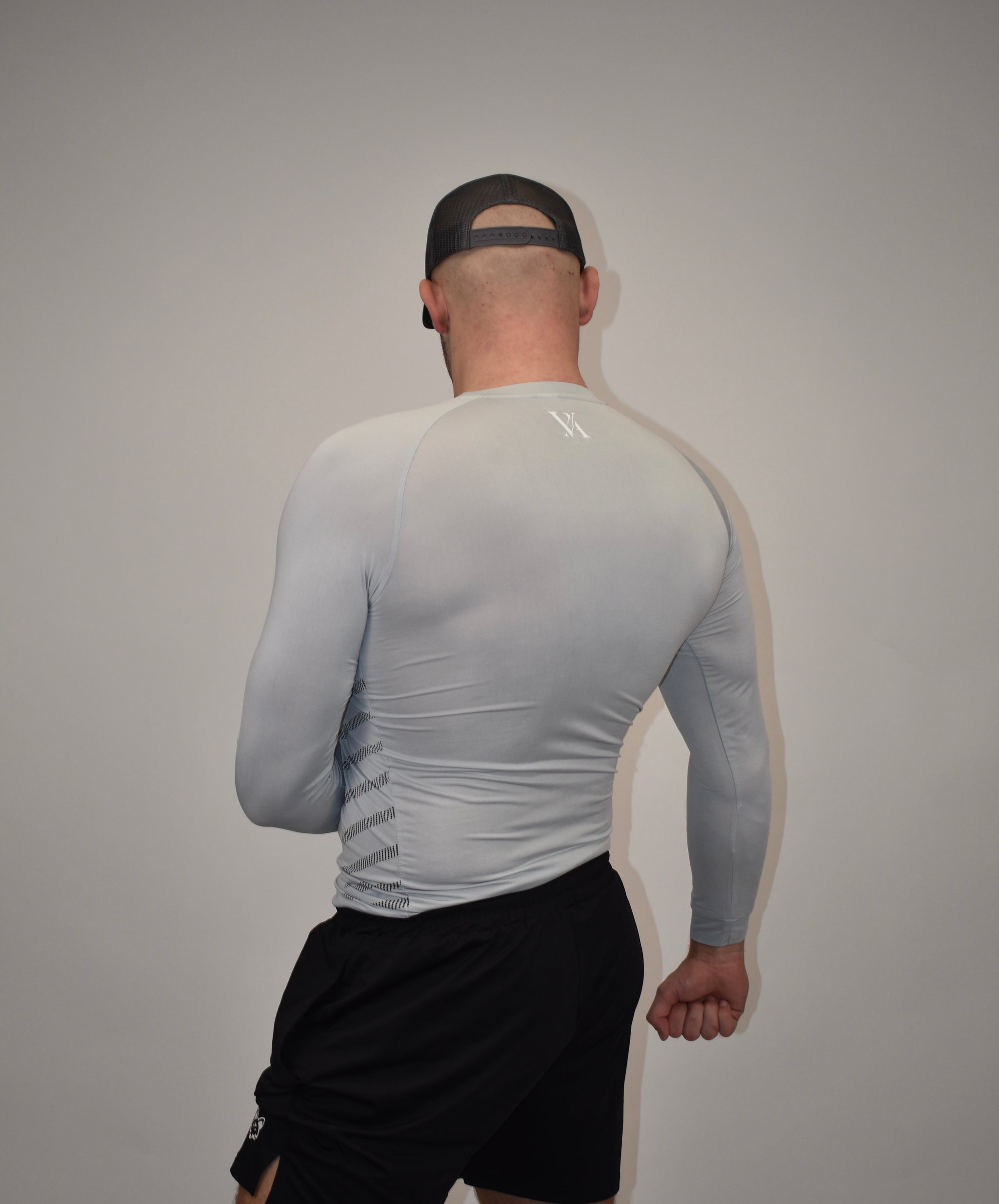 Apex Grey Long Sleeved Compression Shirt