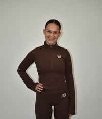 Align Brown Flared Jacket
