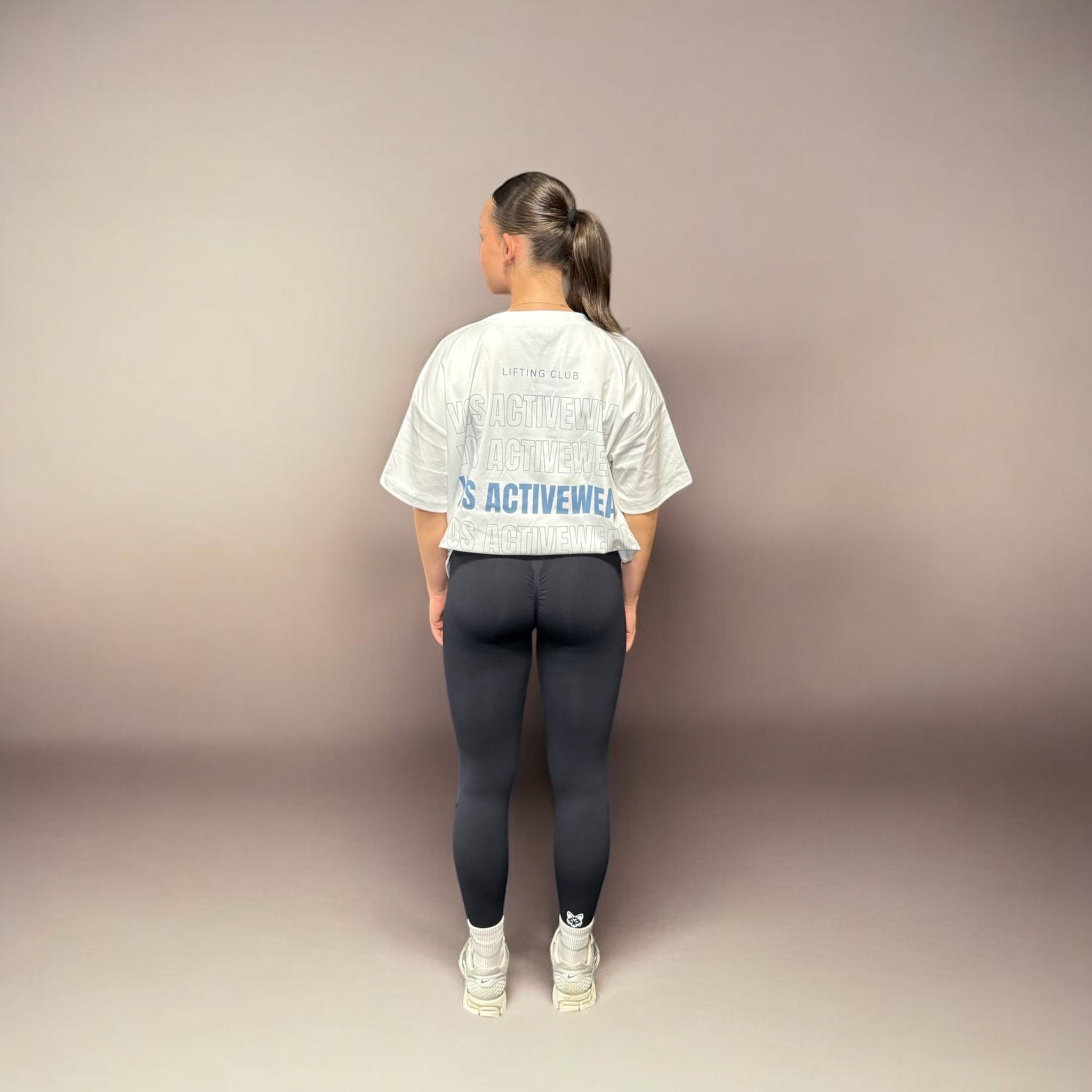 White Bubble Oversized T-shirt
