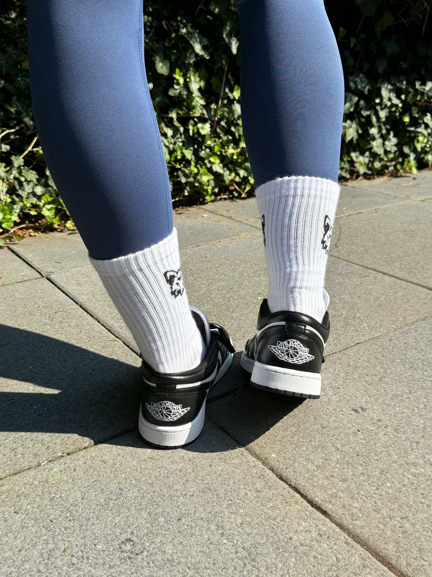 White Pulse Socks 2 pairs