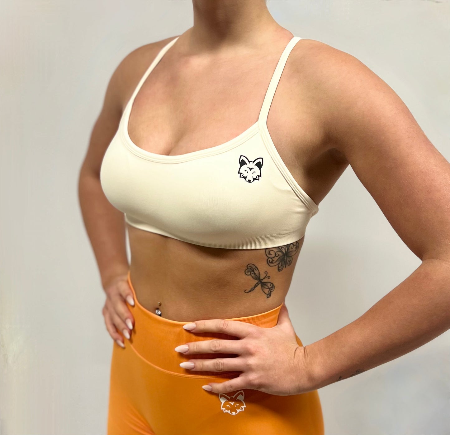 Active Sport Bra Off-white