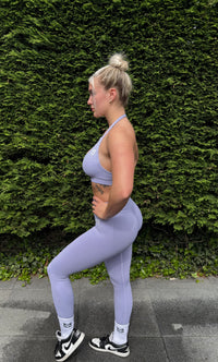Lilac Pulse leggings