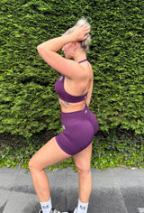 Purple Pulse Shorts