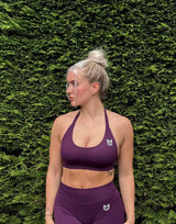 Purple Pulse sports Bra