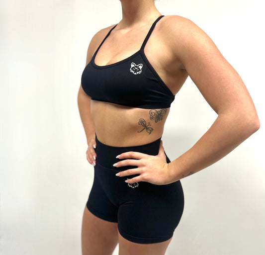 Active Sport Bra Jet Black