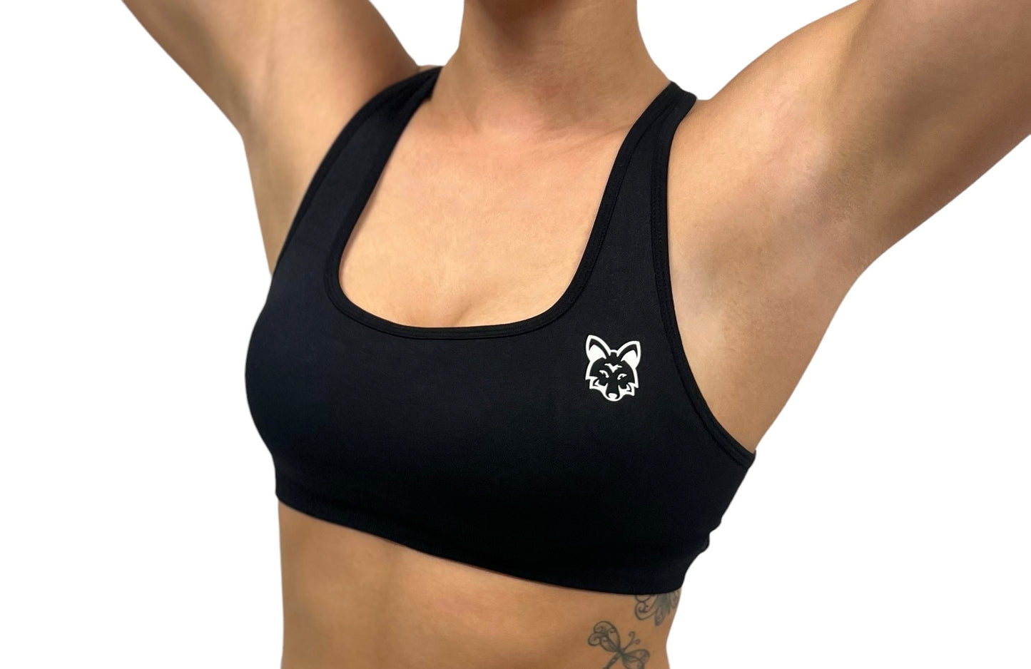 Sculpt Black Sports Bra