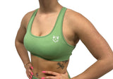 Sculpt Light Green Sports Bra